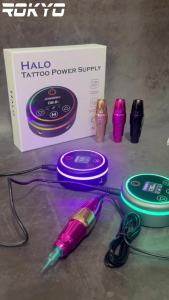 FKMINI Permanent Makeup Pen Kit Set with HALO Colorful Tattoo Power Supply PMU Tattoo Equipment for Beauty Enthusiasts