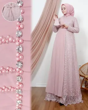 Baju pesta rose gold hotsell