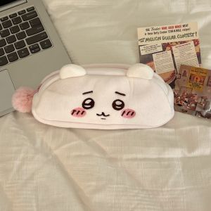Bandai | Cartoon Cute Pencil Case Kawaii Usagi Stationery Pouch New Year Gift School Office Supplies Kawaii Organizer