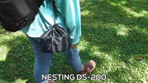 Cooking Set DS 308 Nesting Panci Teko Lengkap Camping Outdoor Gunung - Dus Putih