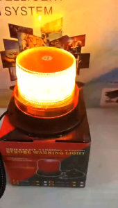 Car Truck Roof Top Warning Light Emergency LED Strobe Light Flashing Beacon with Magnetic Base for Security Auto 12V 24V【COD】