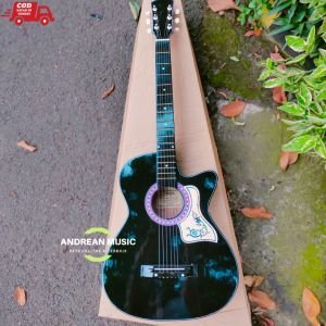 GITAR AKUSTIK ELEKTRIK YAMAHA CUSTOME | GITAR EQ-7545R SIAP TANCAP COD