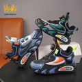 Shock Absorption Anti-Slip Training Boys Basketball Shoes. 