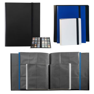 Collectible Card Binder Album 160/360/480 Pages Card Holder 4/9/12 Pockets Trading Card Binder Album Large-capacity Notebook