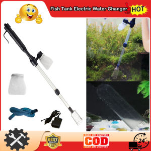 ⚡️Local Warehouse+In stock⚡110V/220V Powerful Suction Aquarium Electric Syphon Operated Fish Tank Sand Washer Vacuum Gravel Water Changer Siphon Filter Cleaner