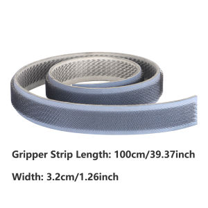 1pc Heavy-Duty Non-Slip Grip Embellished Surface - Wooden Gripper Strip with Punch Needle Frames Sewing & Quilting Accessory