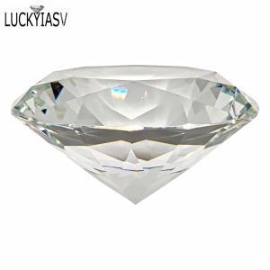 1PC Clear Crystal Big Glass Diamond Party Large Romantic Diamond Decoration Proposal Home Decoration Ornaments Crafts Gifts