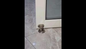 Heavy Duty Door Stopper Adjustable Door Holder  Hidden Door Holders Mechanical Structure 100% Stable Door Stops