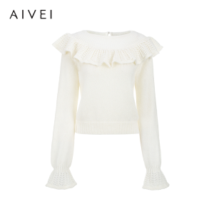 AIVEI | Gentle Sweet Romantic Winter Knit Top