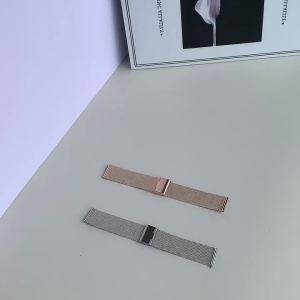 20mm 22mm Watch Strap for Samsung Galaxy Watch 7 6 5 4 40 44mm Milanese Loop Metal Mesh Band for Huawei Watch GT2 3 42 46mm