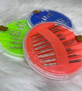 1set Compact 30 Assorted size Needles Hand Sewing Needle karayom
