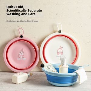 Foldable Plastic Outdoor Baby Face Basin