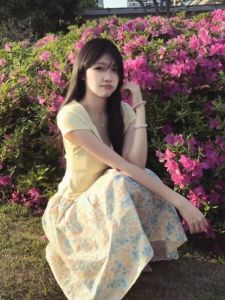 CHANGTONG | Bộ Đồ Mùa Hè Duyên Dáng Độc Đáo Flora Gồm Chân Váy & Áo