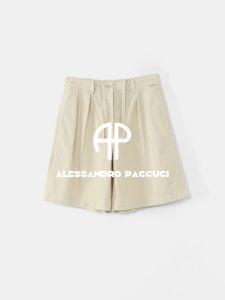 Workwear Style Multiple Colors Slightly Wide Straight Shorts