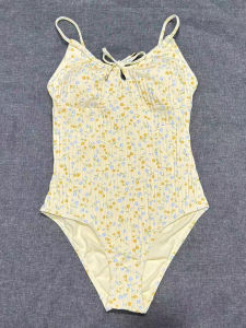 Bộ Đồ Bơi Liền Thân Kiểu Dáng Đơn Giản Hở Lưng Họa Tiết Sọc Không Tay Dành Cho Nữ Mùa Hè 2025 Thương Hiệu FeAsuo