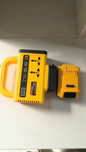 150W New Cordless Portable Mini Smart Inverter With Flashlight Power Converter Power Station For Home Solar