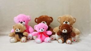 Boneka Bear Telapak Sweet love Ukuran L