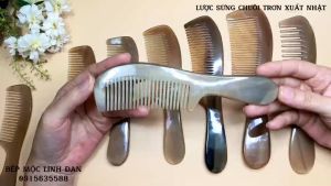 [FREESHIP MAX]Lược sừng xuất Nhật chuôi trơn cao cấp - Nhiều kích cỡ tiện dụng