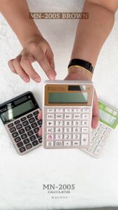 เครื่องคิดเลข 12หลัก ยี่ห้อ MACNUS รุ่น MN-2005 Electronic Calculator รับประกัน 1ปี