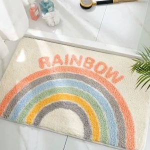 Thick Floor Mat Anti-Slip Floor Mat Door Mat Kitchen Mat alas kaki Bathroom Carpet quick drying 60X40CM/80X50CM