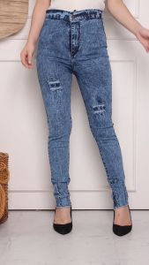 Celana Panjang Wanita Hw Jeans Ripped Snow Sorana