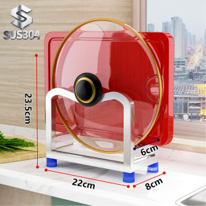 Giá Đỡ Nắp Nồi Bằng Thép Không Gỉ 304 Giá Đỡ Đĩa Cắt Bằng Gỗ Nguyên Khối Giá Để Đồ Nhà Bếp Giá Đỡ Đĩa Cắt Một Mảnh Giá Đỡ Đĩa Cắt Tại Nhà