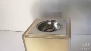 Elegant Stainless Steel Shower Drain with Anti-Odor Design 304 Material High-Speed Draining Round Shape - YASMOS Official Store
