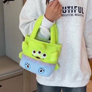 Túi xách tay Sanrio không nhồi bông phong cách hoạt hình dễ thương