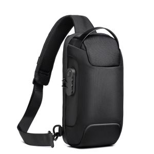 2026 Chest Bag for Men Crossbody Bag Anti-theft Shoulder Bags Messenger Bags Male Waterproof Short Trip Pack Sling Bag