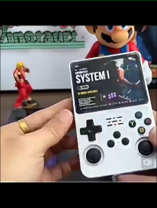 R36S Retro Game คอนโซล 128GB เครื่องเกมวิดีโอแบบพกพาแบบชาร์จไฟได้ เครื่องเกมคอนโซลแบบพกพา Gameboy PSP ของขวัญวันเกิด