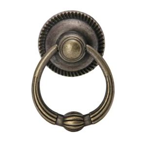 2Pcs Bronze Zinc Alloy Cabinet Door Pull Handles Vintage Knobs for Furniture Cupboard Wardrobe & Wooden Doors