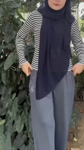 ZOE ARISAH Dreana Track Pants Training Activewear Scuba Premium Seluar Sukan Wanita Muslimah Sport Plus Size ZOE ARISSA