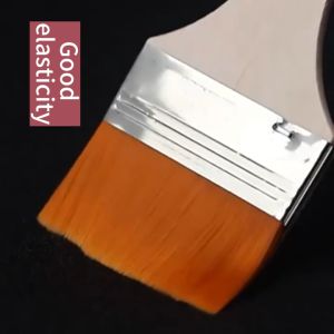 VK 1Pc Nylon Hair Painting Brush Oil Watercolor Water Powder Acrylic Clean Paint Brushes Stationary Art School Supplies