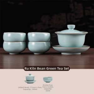 PUQI | Luxury Porcelain Tea Set Kit