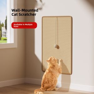 MONLEYTA | Myni Mat Cat Scratching Board Wear-Resistant No shedding Wall Claw Nest Sofa Protection Cat Supplies Jute Pad Cat Scratch Board