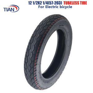 12 Inch Tyres 12 1/2x2 1/4 57-203  Vacuum Tires  Fits Electric Bicycle CarriFolding Electric Bicycle