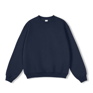 Áo Hoodie Đen Kiểu Mỹ Cổ Tròn Dày Cho Nam