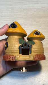Gốm Đức Minh - Mô hình nhà hình nấm phong cách cổ tích Châu Âu trang trí bàn học giá sách làm quà tặng cho người thương