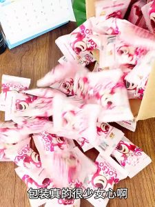 📣🇲🇾 READY STOCK📣【5 PCS】Wedding Door Gift | Candy Sugar Snack | Wedding Candy |  Strawberry  Marshmallows | Strawberry Bear   结婚零食 | 草莓味夹心棉花糖 | 结婚伴手礼 | 伴手礼 | 喜糖软糖 | 草莓熊小零食