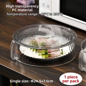 Microwave Cover High-Temperature Resistant Oil Spill Prevention