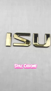 ISUZU LOGO GOLD ISUZU MARK LOGO EMBLEM GOLD
