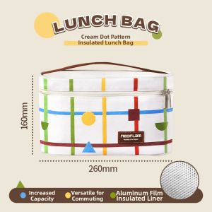 Neoflam | Thermal Lunch Bag Large Capacity Insulated Carrier Thick Portable