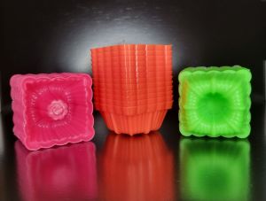 cetakan agar /puding / jelly / coklat / putu ayu segi (12pcs)