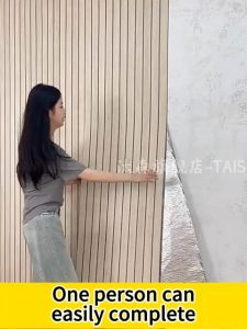 Instant Home Makeover Wood Wallpaper Moisture-proof Scratch Resistant &Tear Resistant Wall Sticker