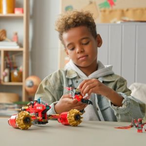 LEGO Ninjago 71830 Kais Mech Storm Rider (333 Pieces) Ninja Toys (7 Tahun+)