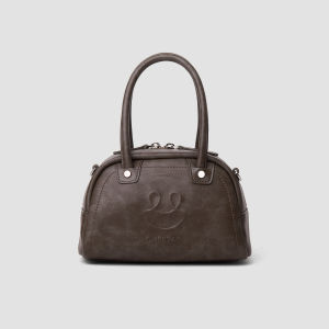 Omentar | Leather Boston Bag for Women Commuting