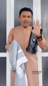 Dejubah - SORBAN Kashmiri Dewasa & Anak Laki Laki Arab Bahan Tetoron Premium