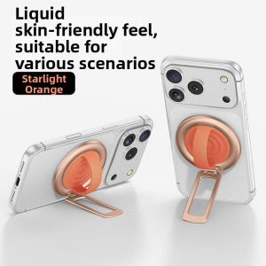 RQZN | Magsafe Magnetic Kickstand Phone Stand Foldable 360-Degree Rotatable Support