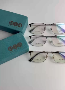 Gọng kính titan MIA EYEWEAR Peterson 18952 chất liệu full titan siêu nhẹ nguyên khung chắc chắn thời trang