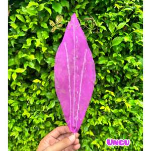 daun tangkai pipa elastis dekorasi pelaminan / Artificial Flower / Daun Artificial / Bunga Hias / Giant Flower Premium